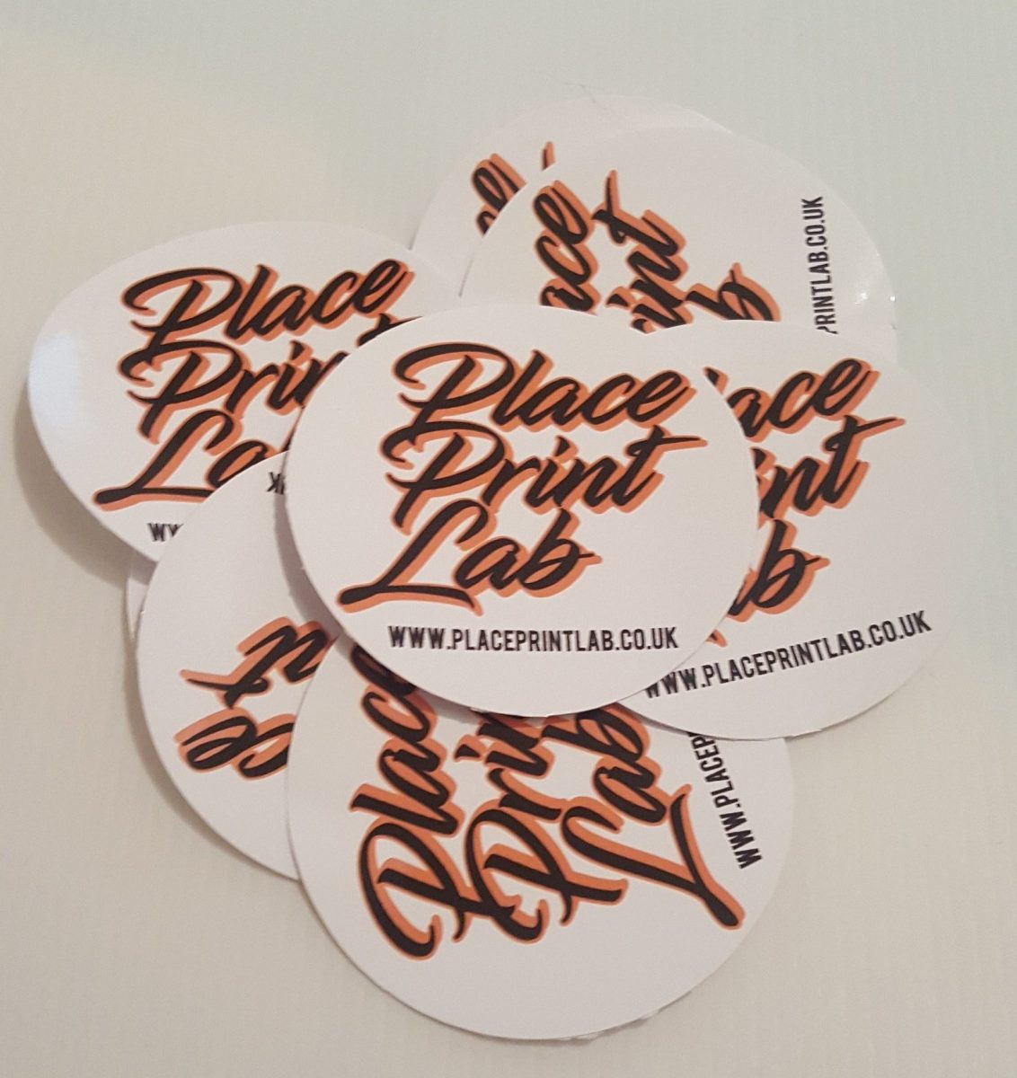 Place Print Lab - Die Cut Circular Sticker
