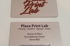 Place Print Lab - Aluminium Business Card